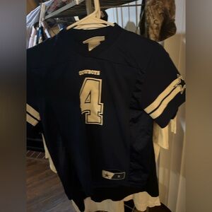 Dallas Cowboys Dak Prescott Jersey Boys Small